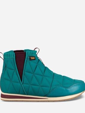 Teva ReEMBER Turquoise Quilted Ankle Mid Boot